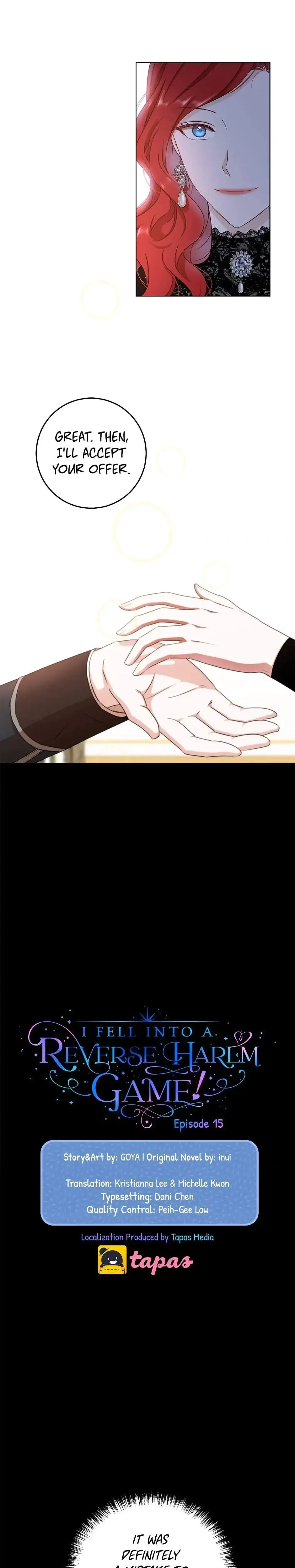 I Fell Into A Reverse Harem Game Chapter 15 - Page 6