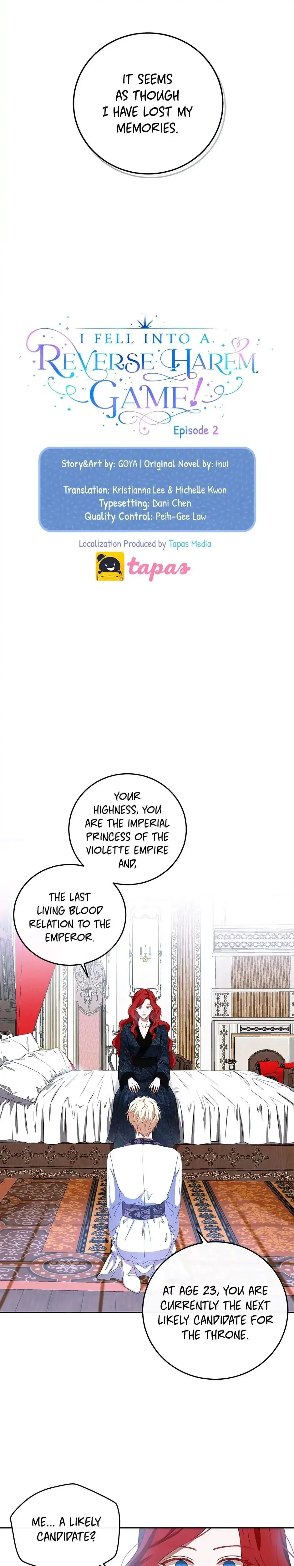 I Fell Into A Reverse Harem Game Chapter 2 - Page 5