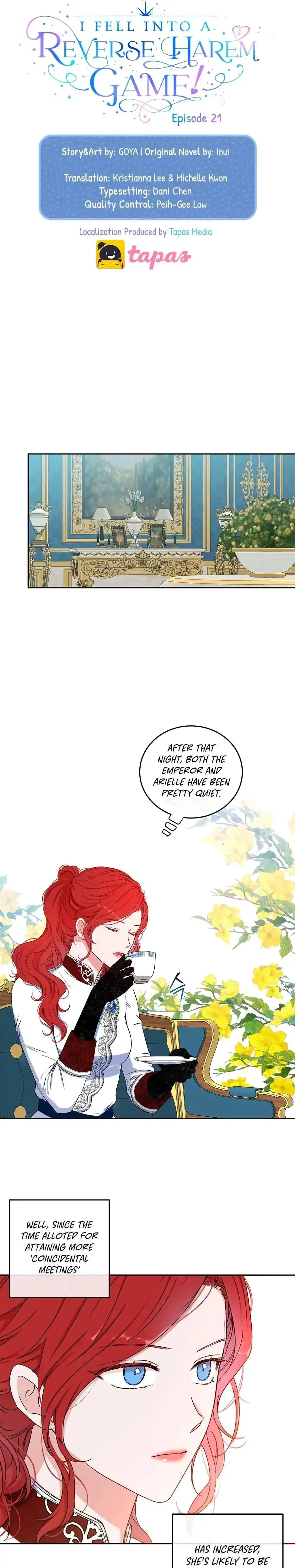 I Fell Into A Reverse Harem Game Chapter 21 - Page 8