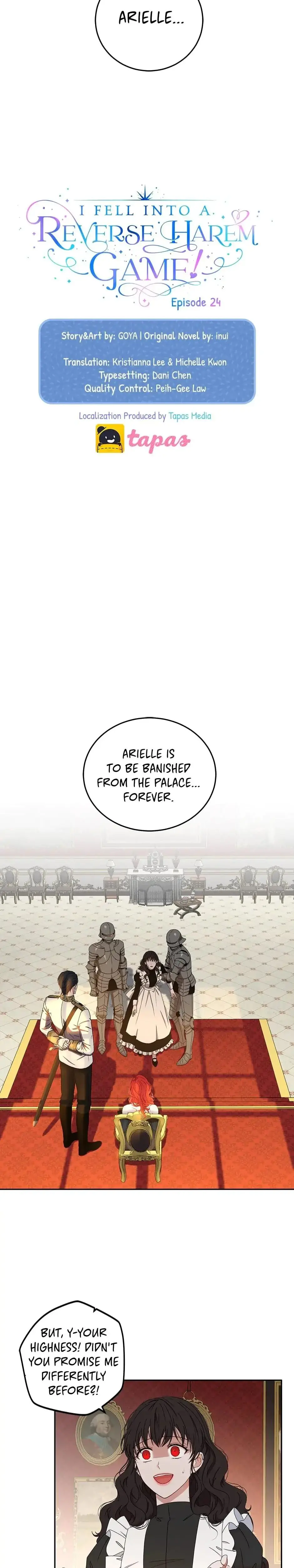I Fell Into A Reverse Harem Game Chapter 24 - Page 6