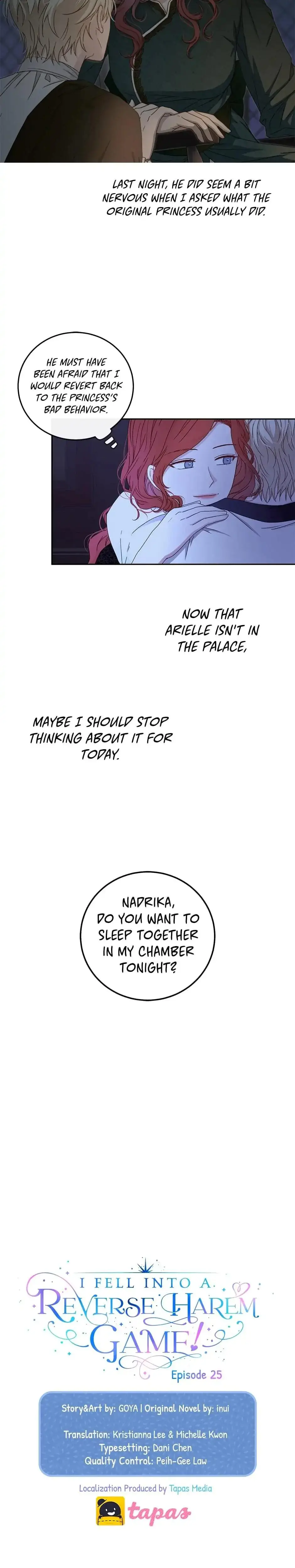 I Fell Into A Reverse Harem Game Chapter 25 - Page 2