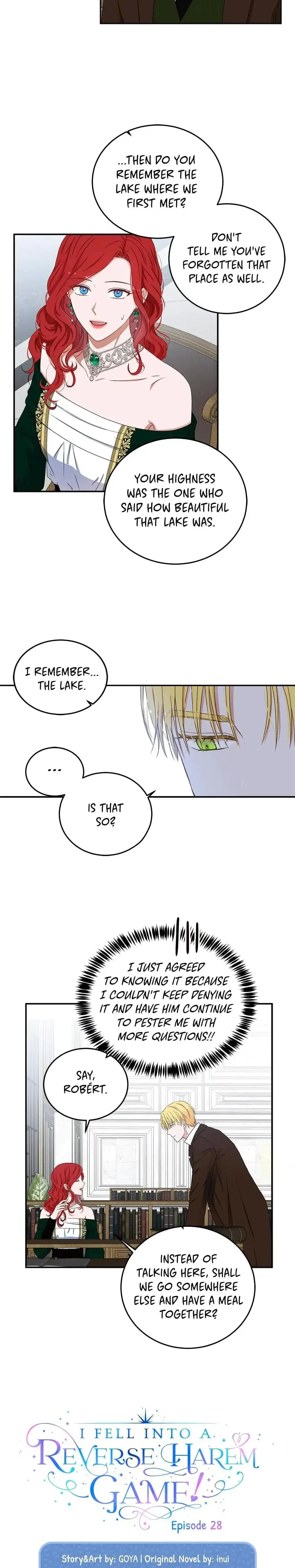 I Fell Into A Reverse Harem Game Chapter 28 - Page 4