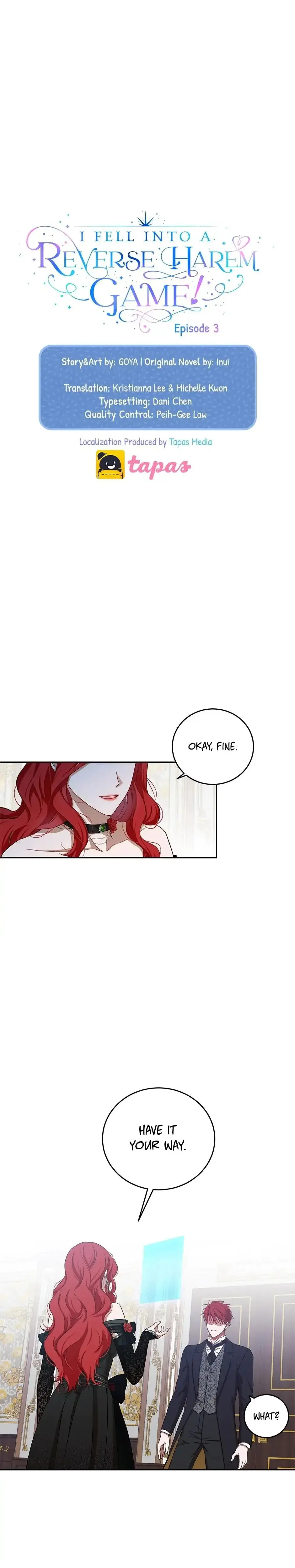 I Fell Into A Reverse Harem Game Chapter 3 - Page 2