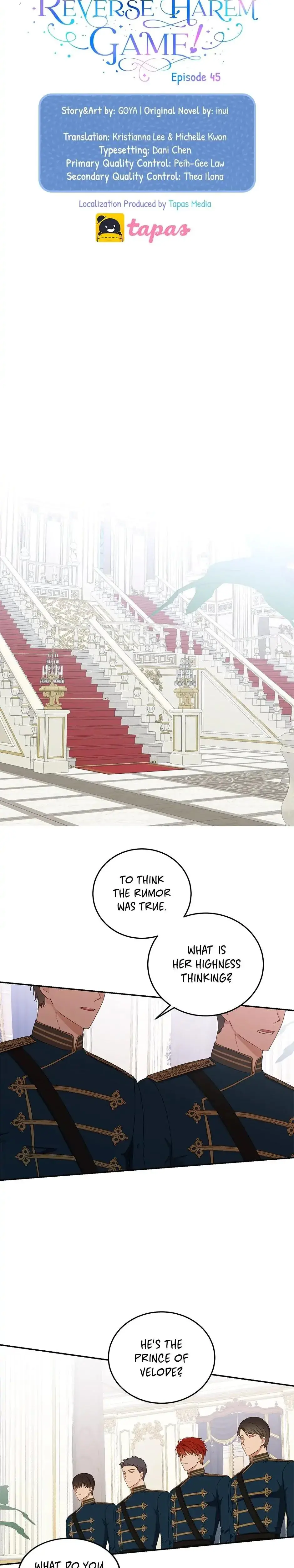 I Fell Into A Reverse Harem Game Chapter 45 - Page 7