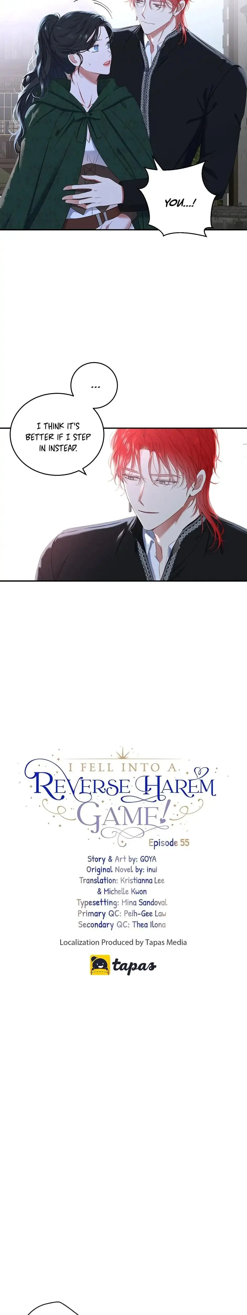 I Fell Into A Reverse Harem Game Chapter 55 - Page 4