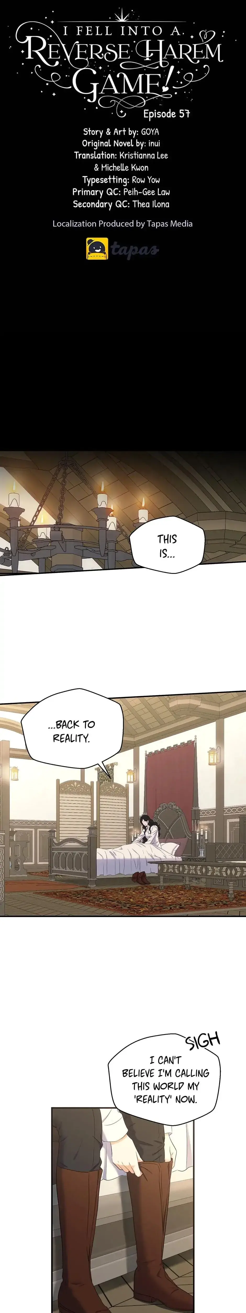 I Fell Into A Reverse Harem Game Chapter 57 - Page 6