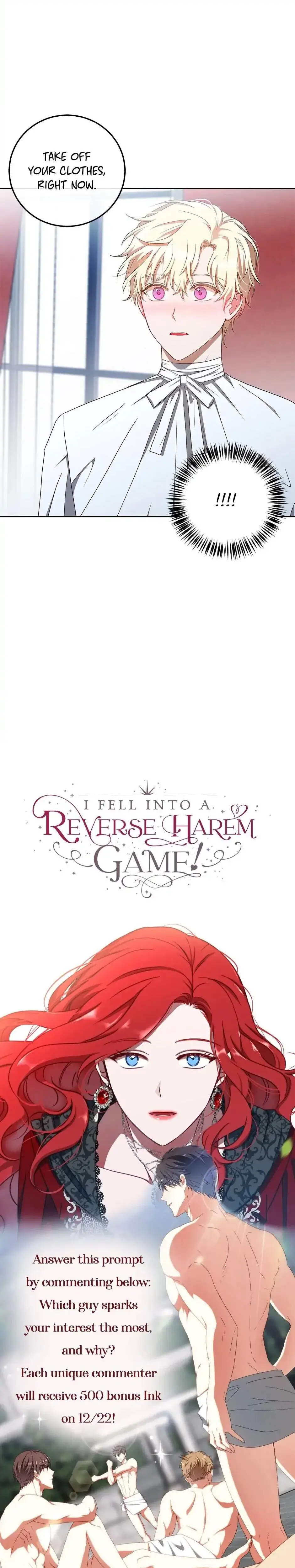 I Fell Into A Reverse Harem Game Chapter 6 - Page 19