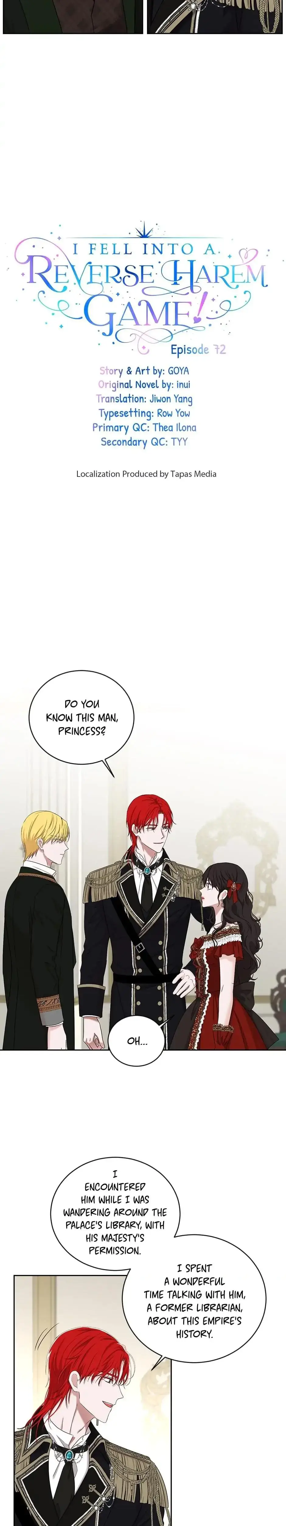 I Fell Into A Reverse Harem Game Chapter 72 - Page 2