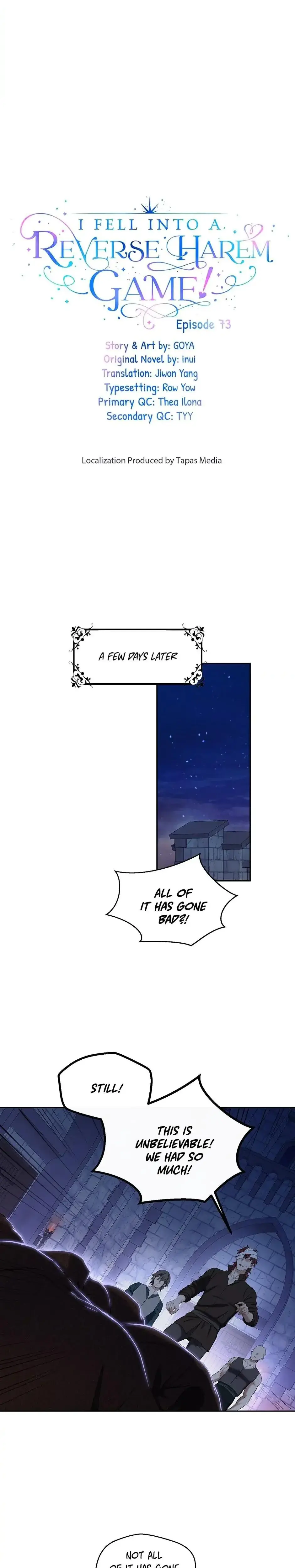 I Fell Into A Reverse Harem Game Chapter 73 - Page 4