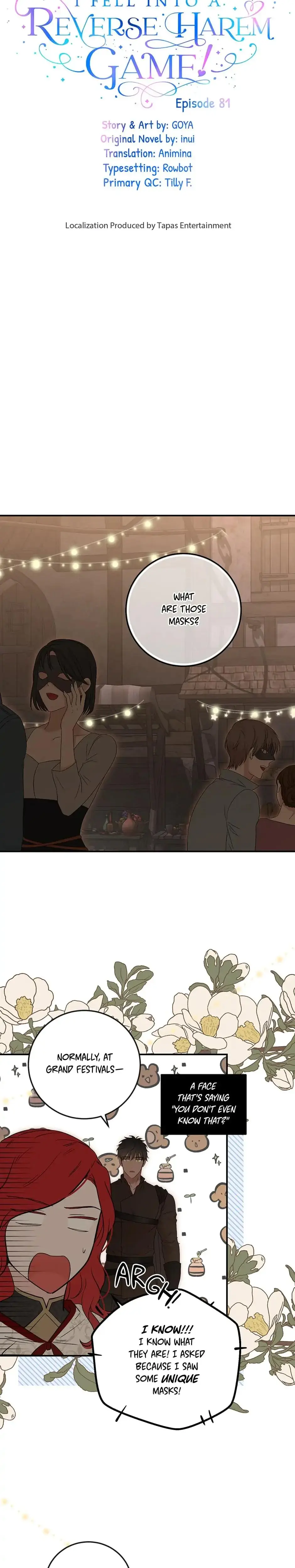 I Fell Into A Reverse Harem Game Chapter 81 - Page 3