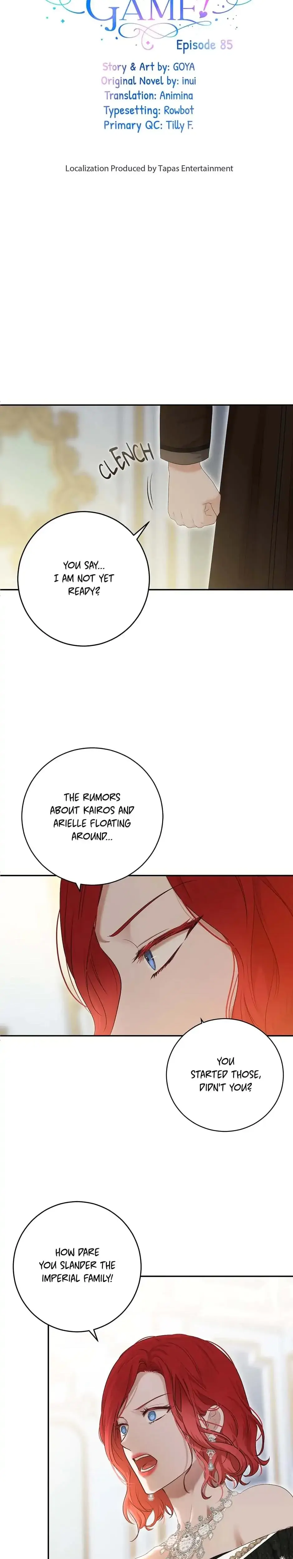 I Fell Into A Reverse Harem Game Chapter 85 - Page 4