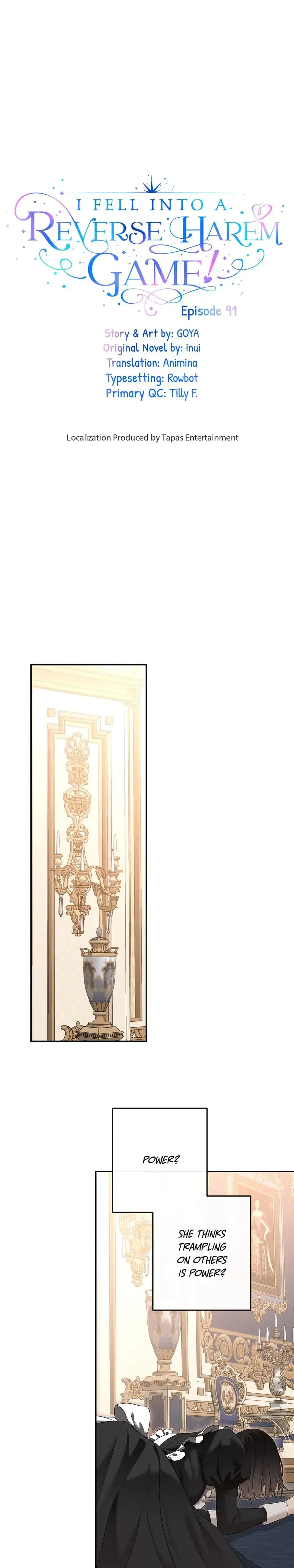 I Fell Into A Reverse Harem Game Chapter 91 - Page 1