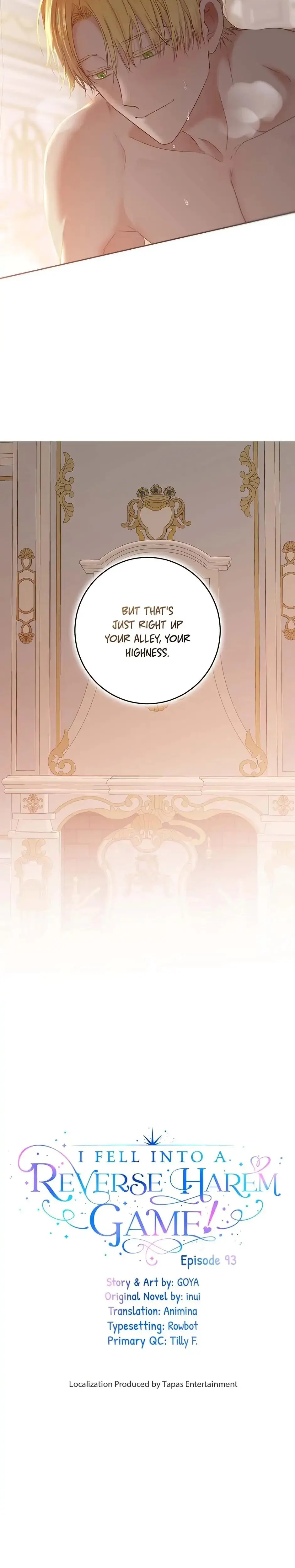 I Fell Into A Reverse Harem Game Chapter 93 - Page 11
