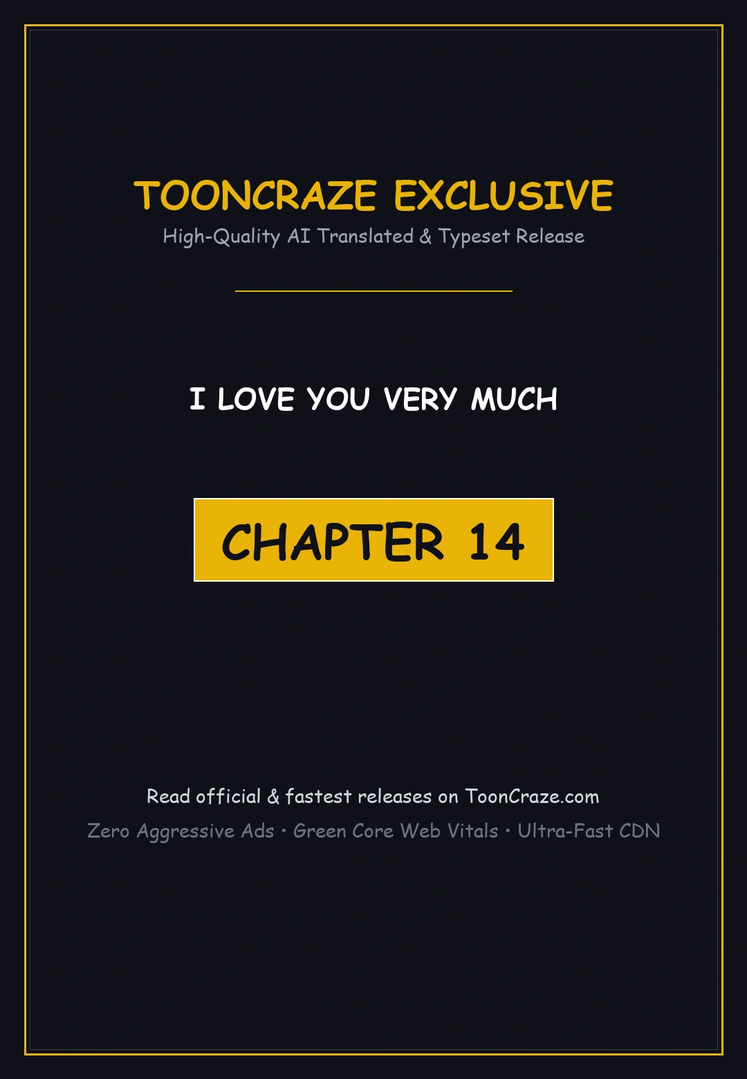 I Love You Very Much Chapter 14 - Page 1