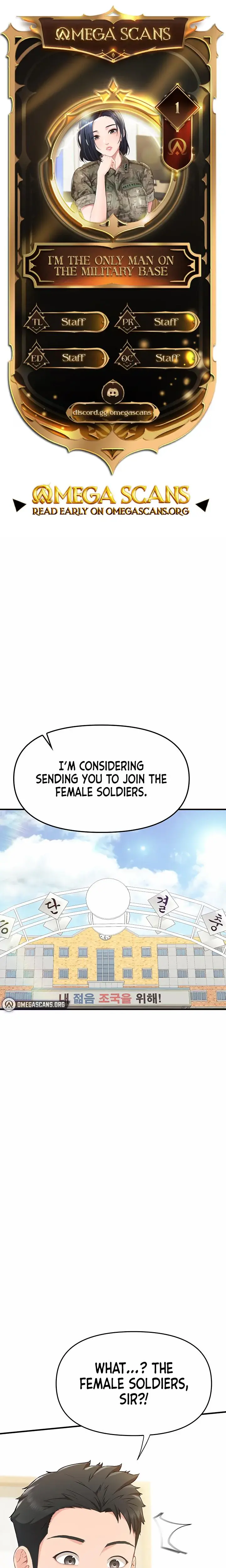I M The Only Man On The Military Base Chapter 1 - Page 1