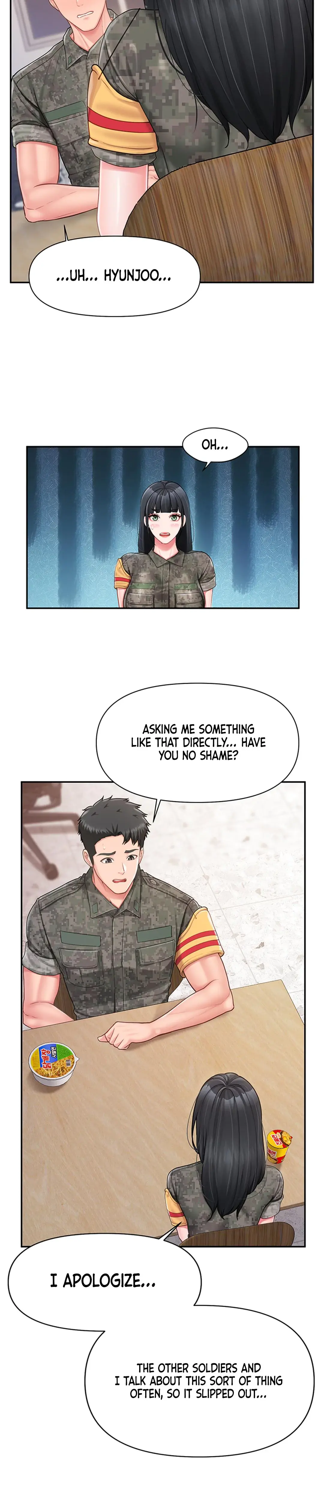 I M The Only Man On The Military Base Chapter 21 - Page 12