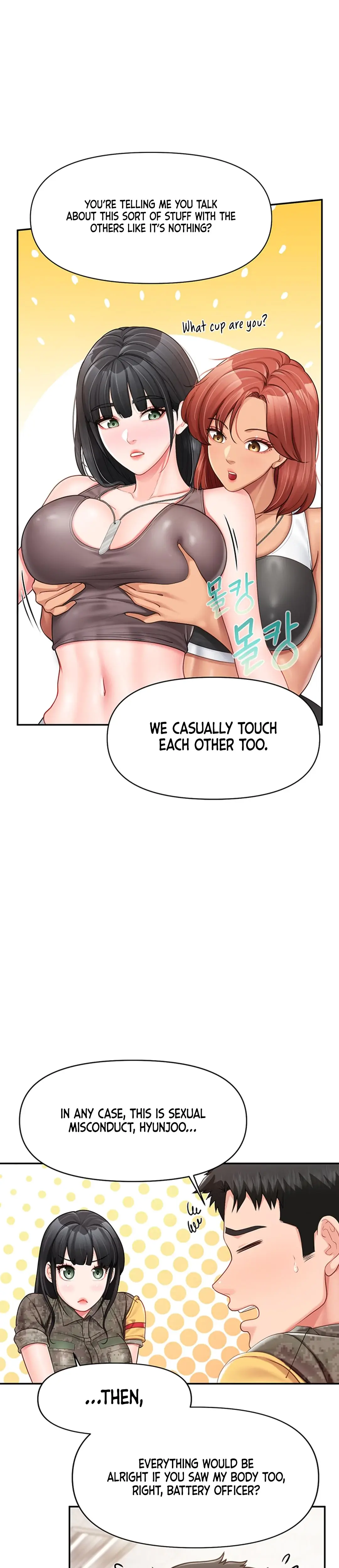 I M The Only Man On The Military Base Chapter 21 - Page 13