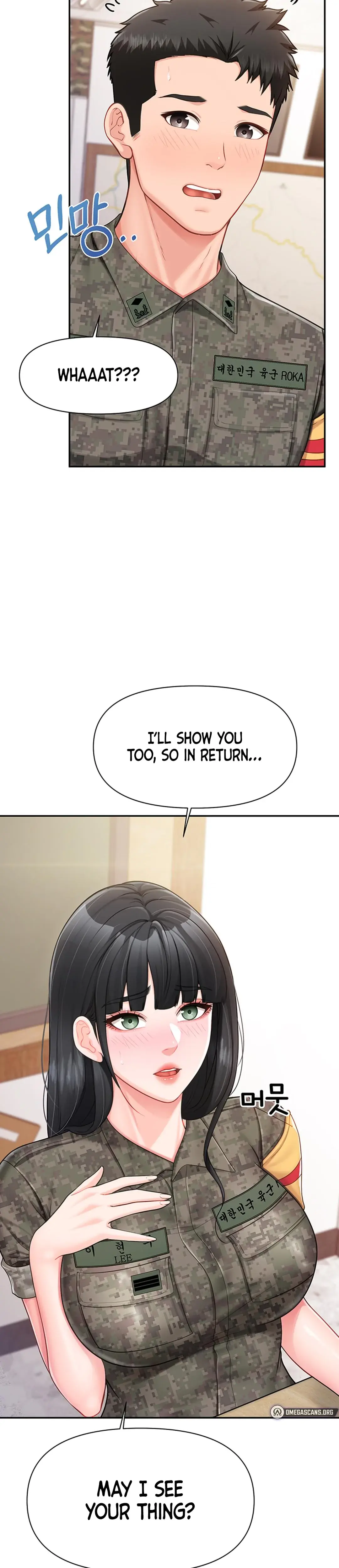 I M The Only Man On The Military Base Chapter 21 - Page 14
