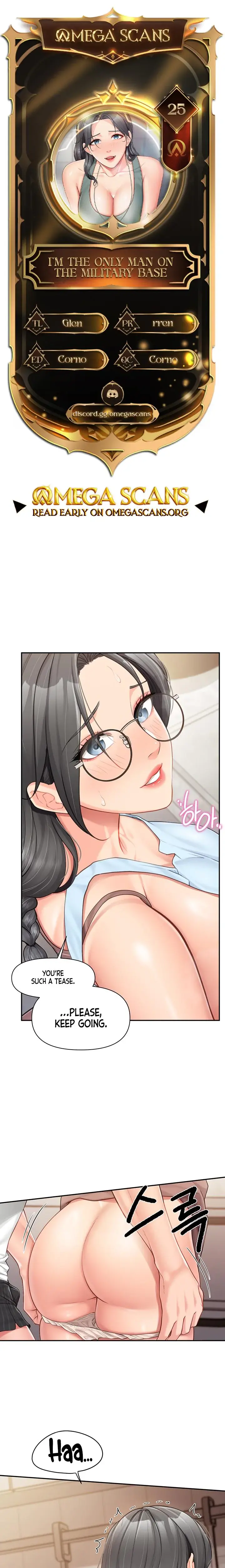 I M The Only Man On The Military Base Chapter 25 - Page 1