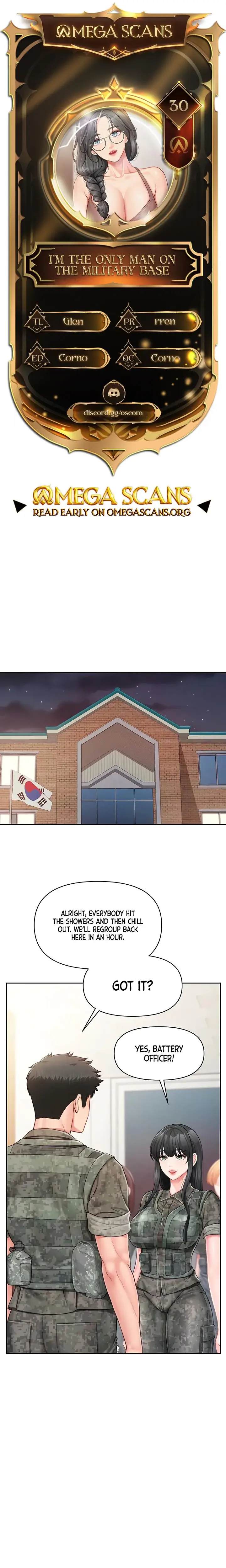 I M The Only Man On The Military Base Chapter 30 - Page 1