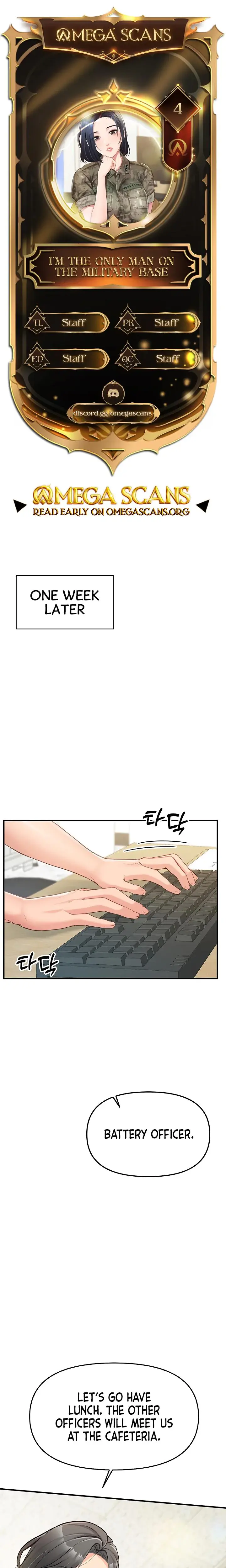 I M The Only Man On The Military Base Chapter 4 - Page 1