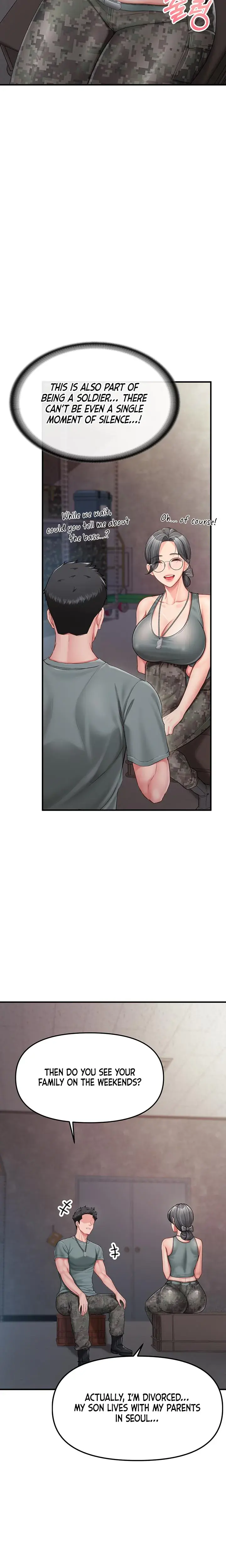 I M The Only Man On The Military Base Chapter 8 - Page 14