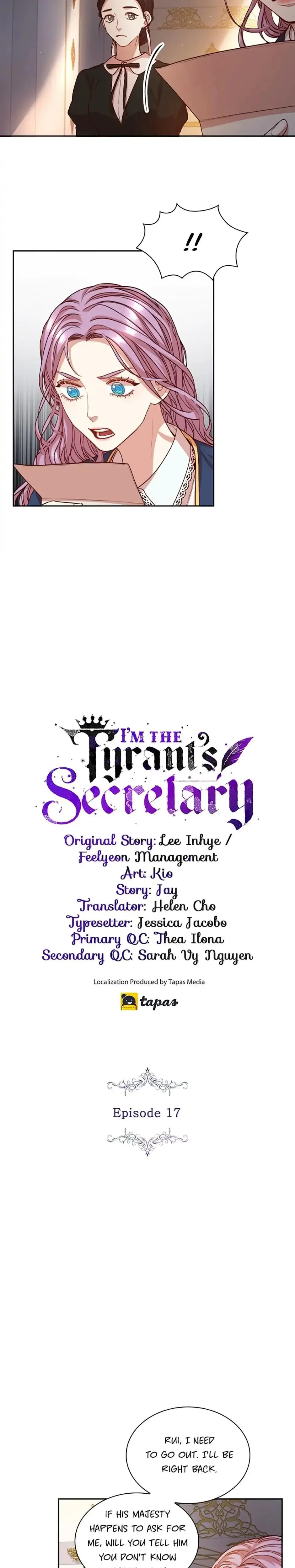 I M The Tyrants Secretary Chapter 17 - Page 8