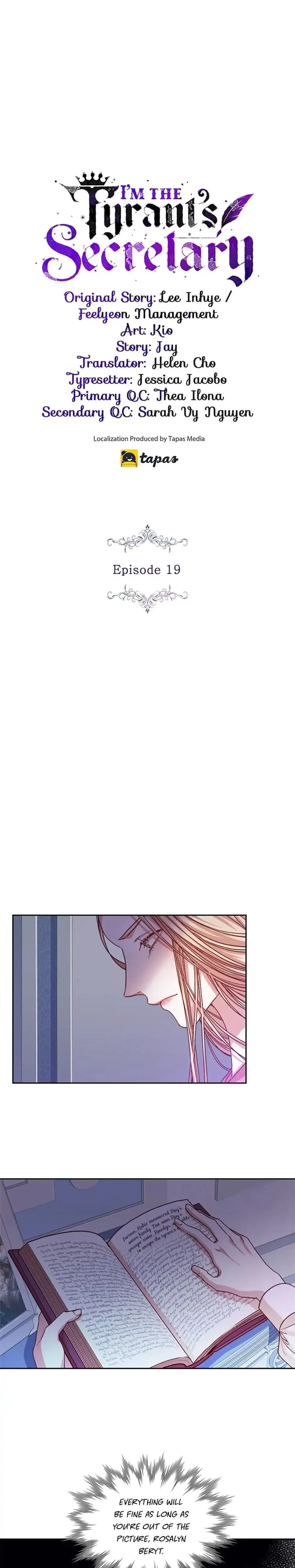 I M The Tyrants Secretary Chapter 19 - Page 18