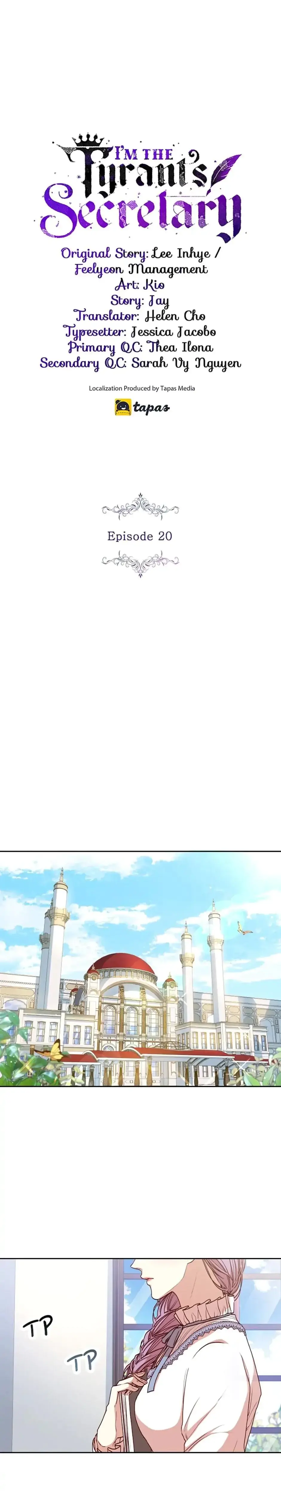 I M The Tyrants Secretary Chapter 20 - Page 1