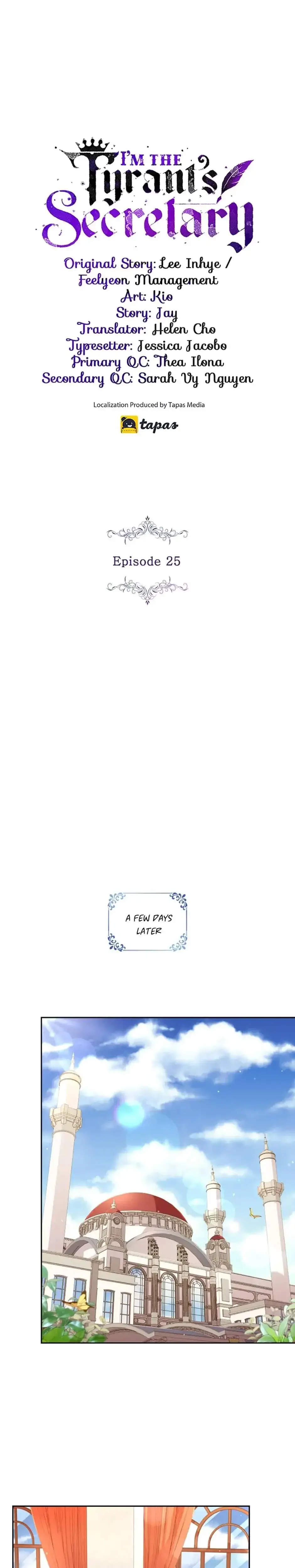 I M The Tyrants Secretary Chapter 25 - Page 1