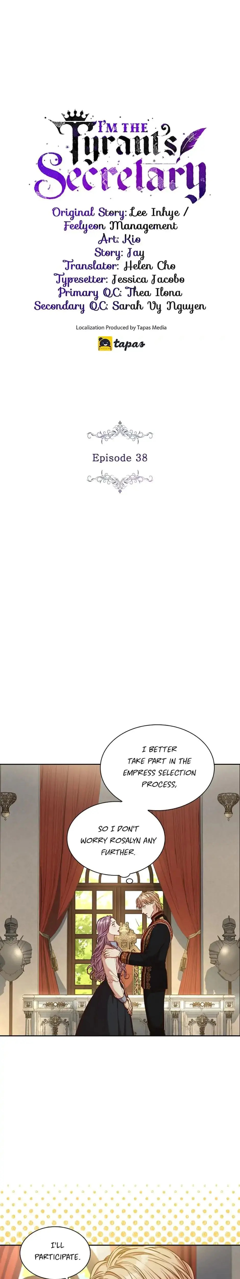 I M The Tyrants Secretary Chapter 38 - Page 1