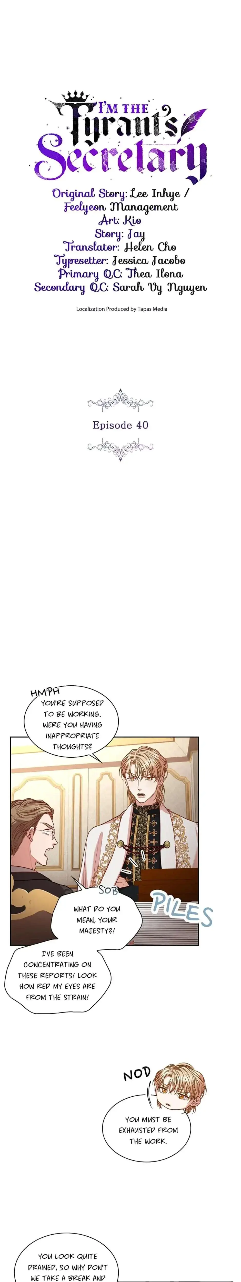 I M The Tyrants Secretary Chapter 40 - Page 6