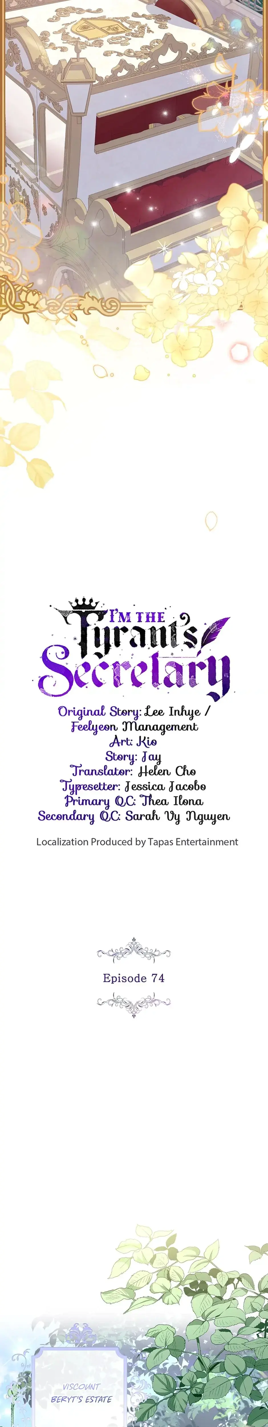 I M The Tyrants Secretary Chapter 74 - Page 10