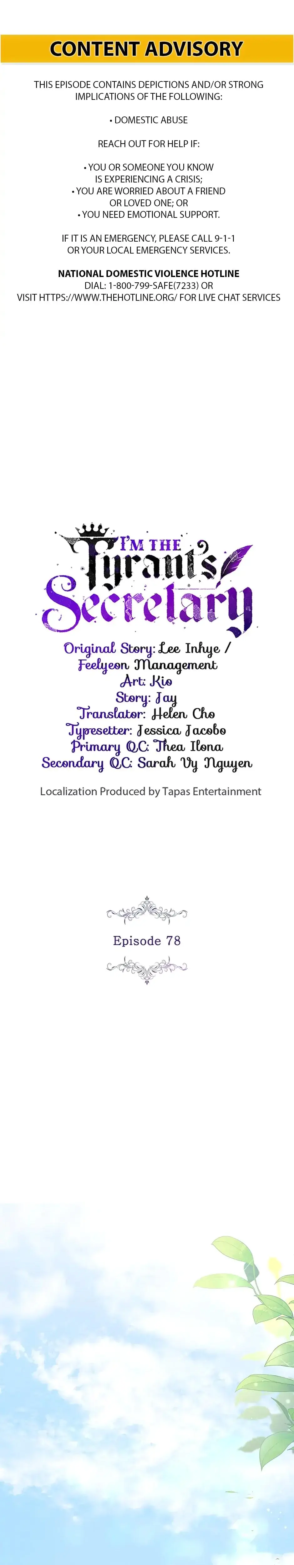 I M The Tyrants Secretary Chapter 78 - Page 1
