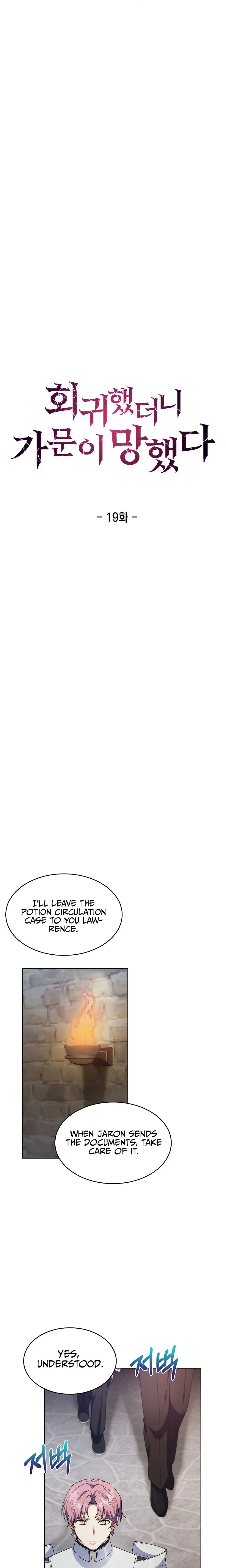I Regressed To My Ruined Family Chapter 19 - Page 8