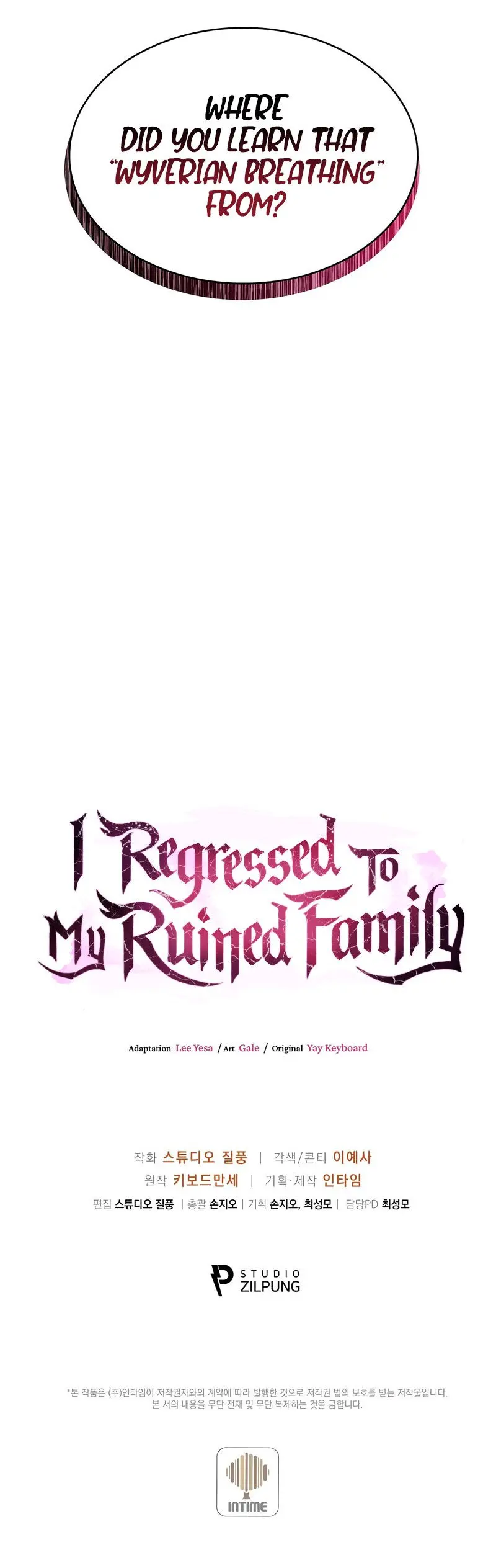 I Regressed To My Ruined Family Chapter 24 - Page 34