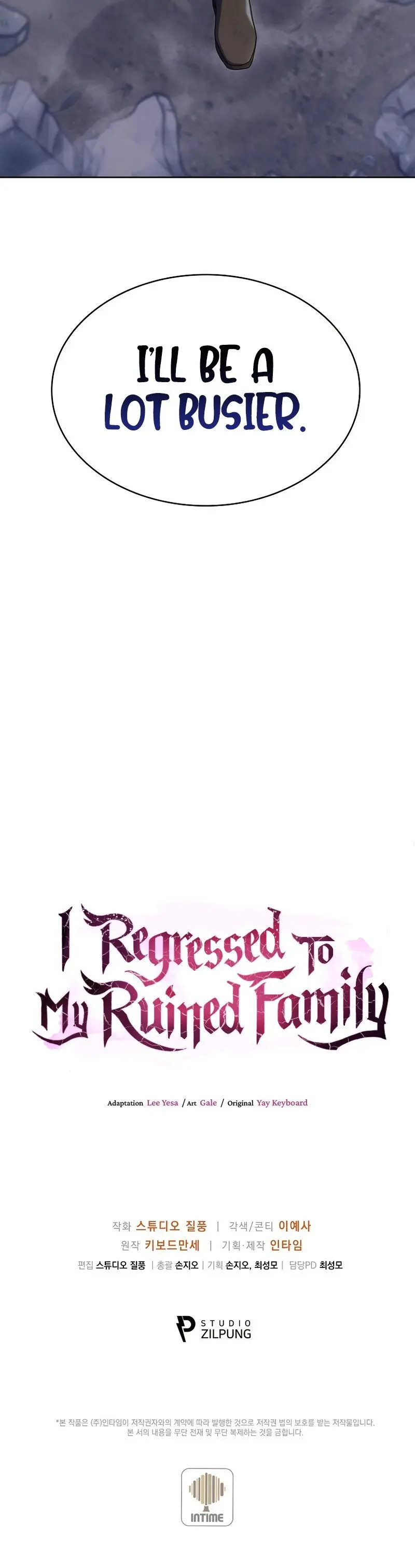 I Regressed To My Ruined Family Chapter 25 - Page 34