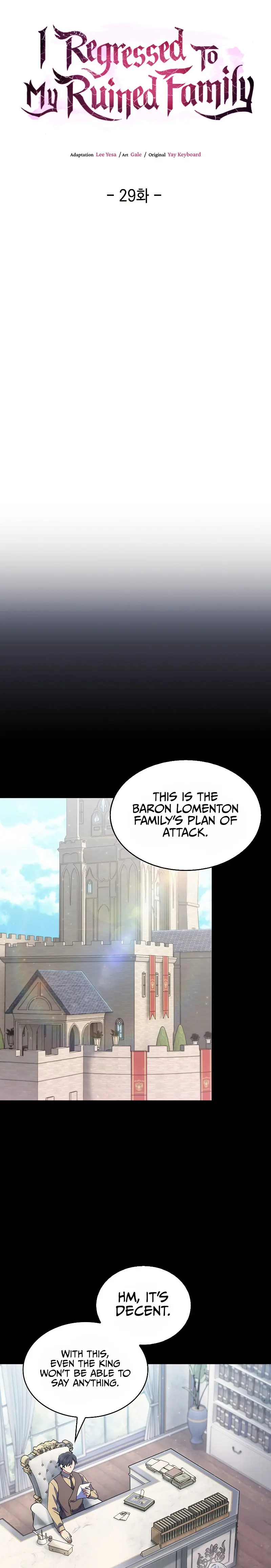 I Regressed To My Ruined Family Chapter 29 - Page 11