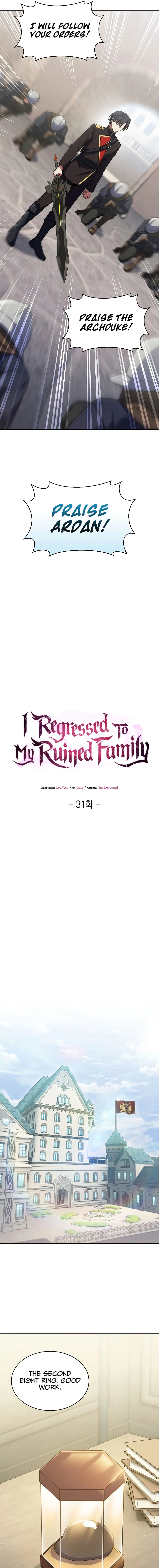 I Regressed To My Ruined Family Chapter 31 - Page 13