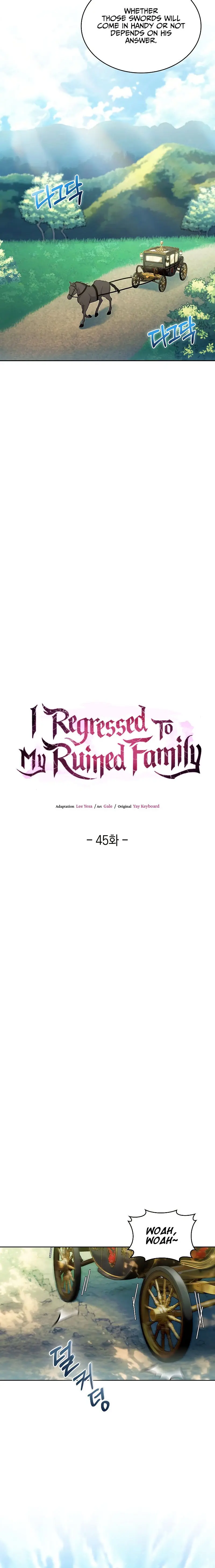 I Regressed To My Ruined Family Chapter 45 - Page 4