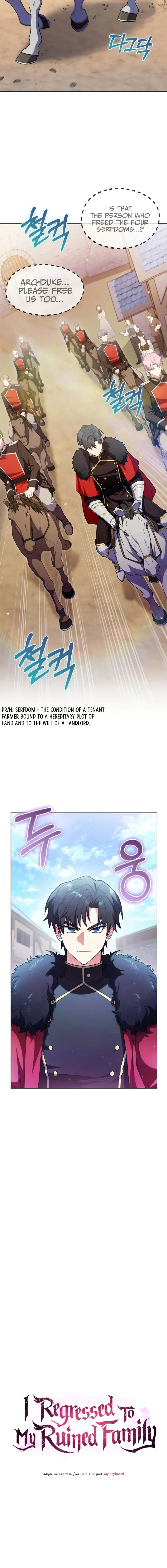 I Regressed To My Ruined Family Chapter 49 - Season 2 - Page 2