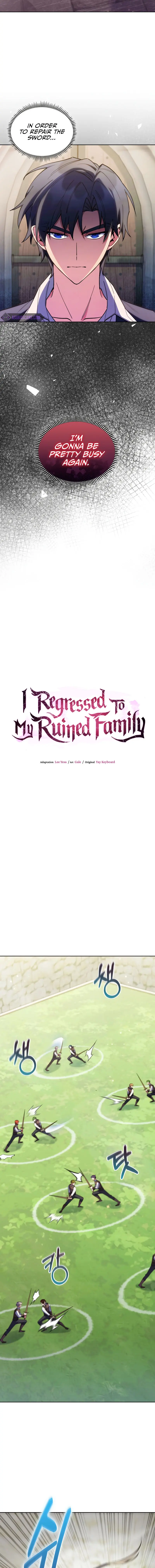 I Regressed To My Ruined Family Chapter 63 - Page 5