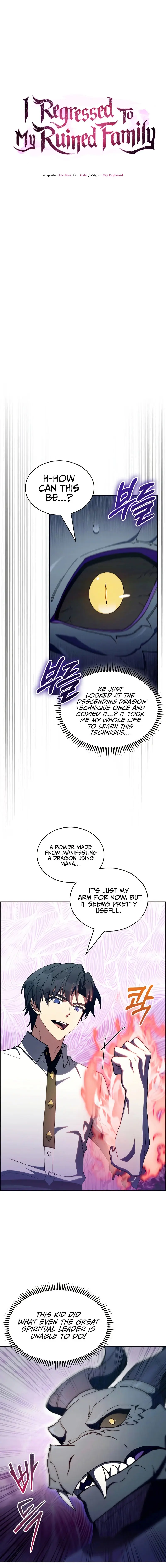 I Regressed To My Ruined Family Chapter 66 - Page 10