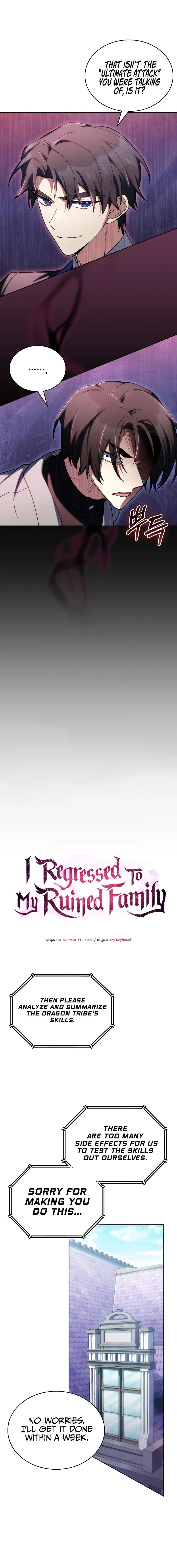 I Regressed To My Ruined Family Chapter 68 - Page 6