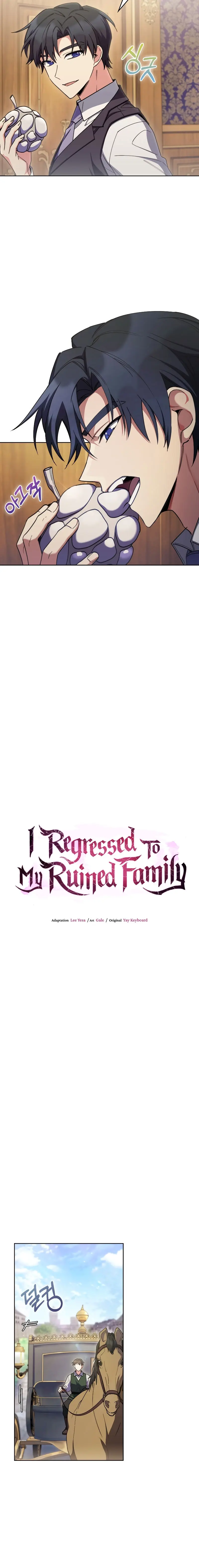 I Regressed To My Ruined Family Chapter 69 - Page 6