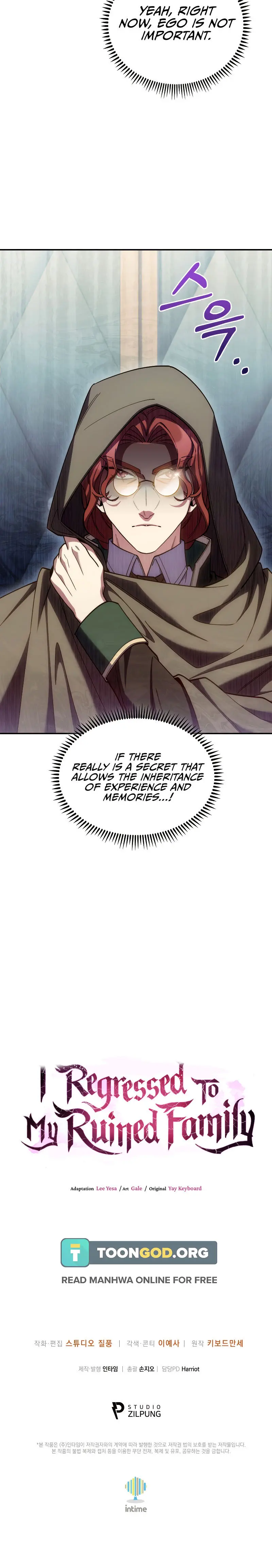 I Regressed To My Ruined Family Chapter 71 - Page 24