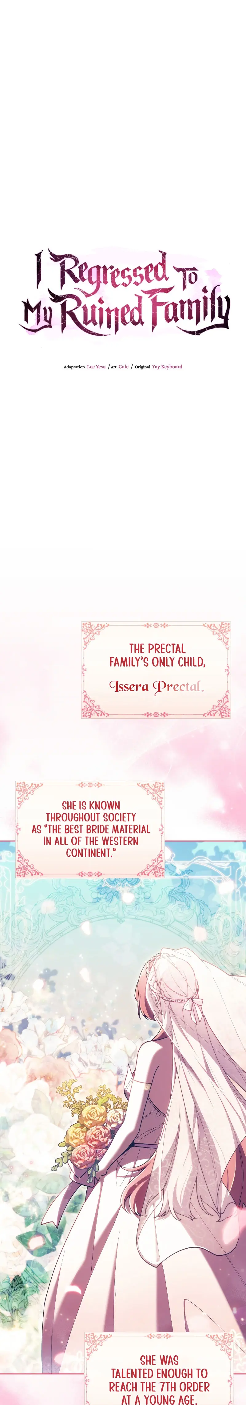 I Regressed To My Ruined Family Chapter 74 - Page 11