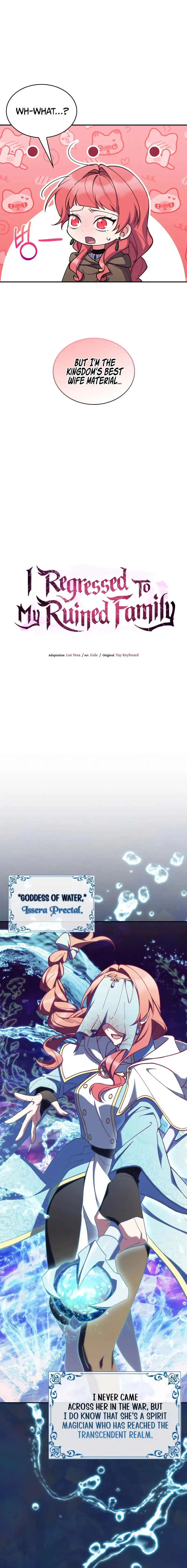 I Regressed To My Ruined Family Chapter 75 - Page 9