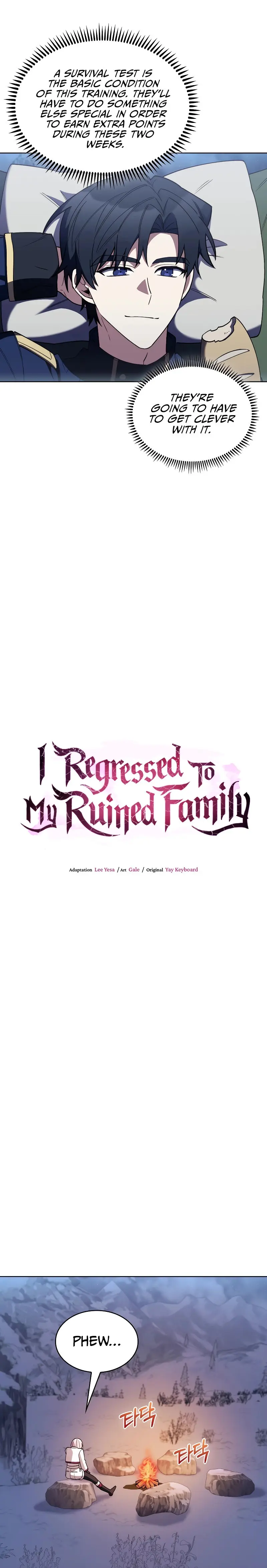 I Regressed To My Ruined Family Chapter 83 - Page 9