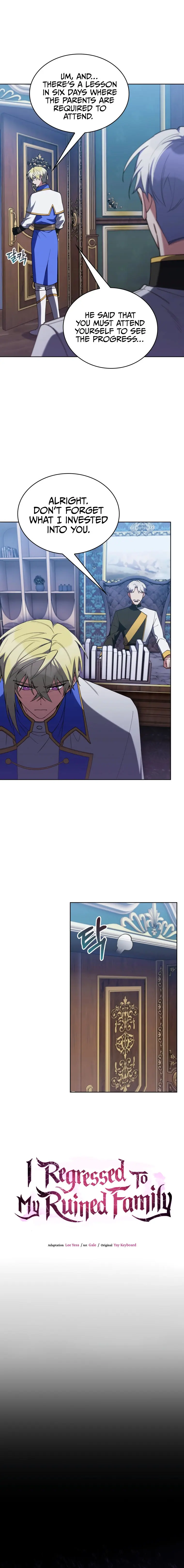 I Regressed To My Ruined Family Chapter 89 - Page 4